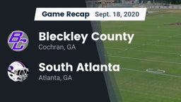 Recap: Bleckley County  vs. South Atlanta  2020