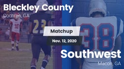 Matchup: Bleckley County vs. Southwest  2020
