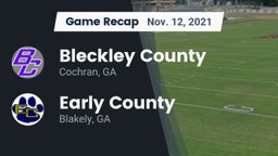 Recap: Bleckley County  vs. Early County  2021