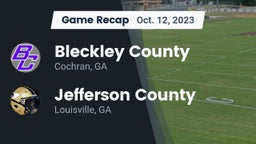 Recap: Bleckley County  vs. Jefferson County  2023