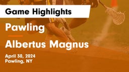 Pawling  vs Albertus Magnus  Game Highlights - April 30, 2024