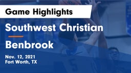 Southwest Christian  vs Benbrook  Game Highlights - Nov. 12, 2021