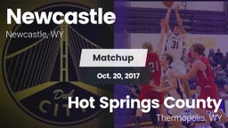 Matchup: Newcastle High vs. Hot Springs County  2017