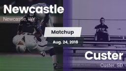 Matchup: Newcastle High vs. Custer  2018
