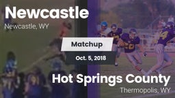 Matchup: Newcastle High vs. Hot Springs County  2018