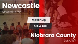 Matchup: Newcastle High vs. Niobrara County  2019