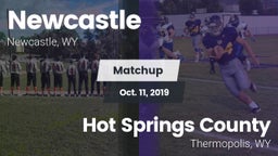 Matchup: Newcastle High vs. Hot Springs County  2019