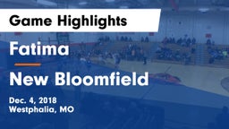 Fatima  vs New Bloomfield  Game Highlights - Dec. 4, 2018