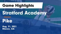 Stratford Academy  vs Pike  Game Highlights - Aug. 31, 2021