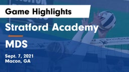 Stratford Academy  vs MDS Game Highlights - Sept. 7, 2021