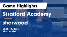 Stratford Academy  vs sherwood Game Highlights - Sept. 14, 2023