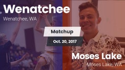 Matchup: Wenatchee High vs. Moses Lake  2017