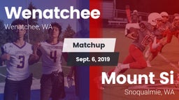 Matchup: Wenatchee High vs. Mount Si  2019