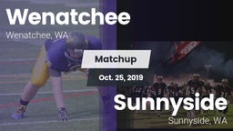 Matchup: Wenatchee High vs. Sunnyside  2019