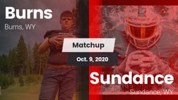 Matchup: Burns  vs. Sundance  2020