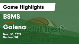 BSMS vs Galena  Game Highlights - Nov. 30, 2021