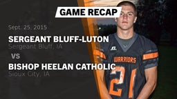 Recap: Sergeant Bluff-Luton  vs. Bishop Heelan Catholic  2015