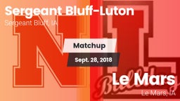 Matchup: Sergeant Bluff-Luton vs. Le Mars  2018