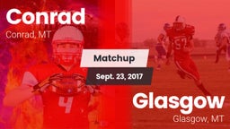 Matchup: Conrad  vs. Glasgow  2017