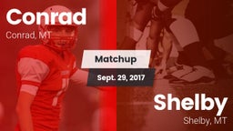 Matchup: Conrad  vs. Shelby  2017
