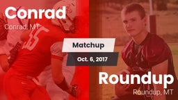 Matchup: Conrad  vs. Roundup  2017