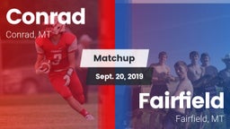 Matchup: Conrad  vs. Fairfield  2019