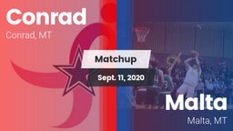 Matchup: Conrad  vs. Malta  2020