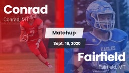 Matchup: Conrad  vs. Fairfield  2020