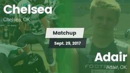 Matchup: Chelsea  vs. Adair  2017