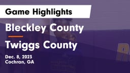 Bleckley County  vs Twiggs County  Game Highlights - Dec. 8, 2023