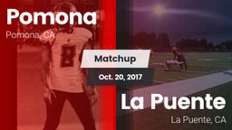 Matchup: Pomona  vs. La Puente  2017