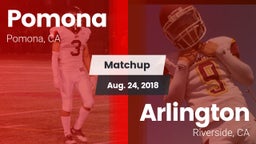 Matchup: Pomona  vs. Arlington  2018