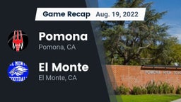 Recap: Pomona  vs. El Monte  2022
