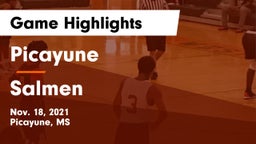 Picayune  vs Salmen  Game Highlights - Nov. 18, 2021
