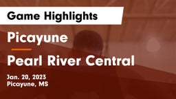 Picayune  vs Pearl River Central Game Highlights - Jan. 20, 2023