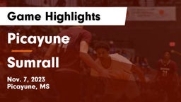 Picayune  vs Sumrall  Game Highlights - Nov. 7, 2023