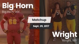 Matchup: Big Horn  vs. Wright  2017