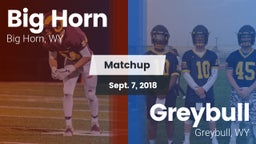 Matchup: Big Horn  vs. Greybull  2018