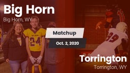 Matchup: Big Horn  vs. Torrington  2020