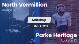 Matchup: North Vermillion vs. Parke Heritage  2019