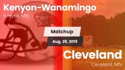 Matchup: Kenyon-Wanamingo vs. Cleveland  2019