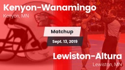 Matchup: Kenyon-Wanamingo vs. Lewiston-Altura 2019