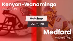 Matchup: Kenyon-Wanamingo vs. Medford  2019