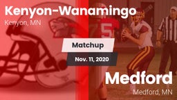 Matchup: Kenyon-Wanamingo vs. Medford  2020