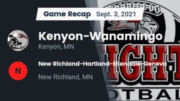 Recap: Kenyon-Wanamingo  vs. New Richland-Hartland-Ellendale-Geneva  2021
