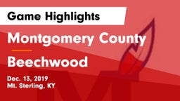 Montgomery County  vs Beechwood  Game Highlights - Dec. 13, 2019