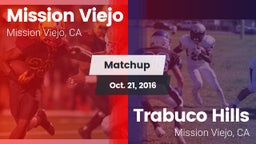 Matchup: Mission Viejo High vs. Trabuco Hills  2016