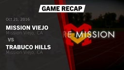 Recap: Mission Viejo  vs. Trabuco Hills  2016