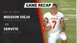 Recap: Mission Viejo  vs. Servite  2016