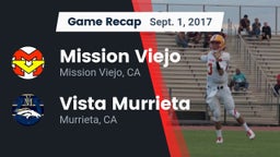 Recap: Mission Viejo  vs. Vista Murrieta  2017